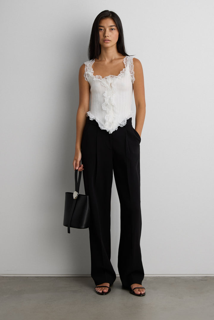 REN BUCKET BAG in Black — alternate angle