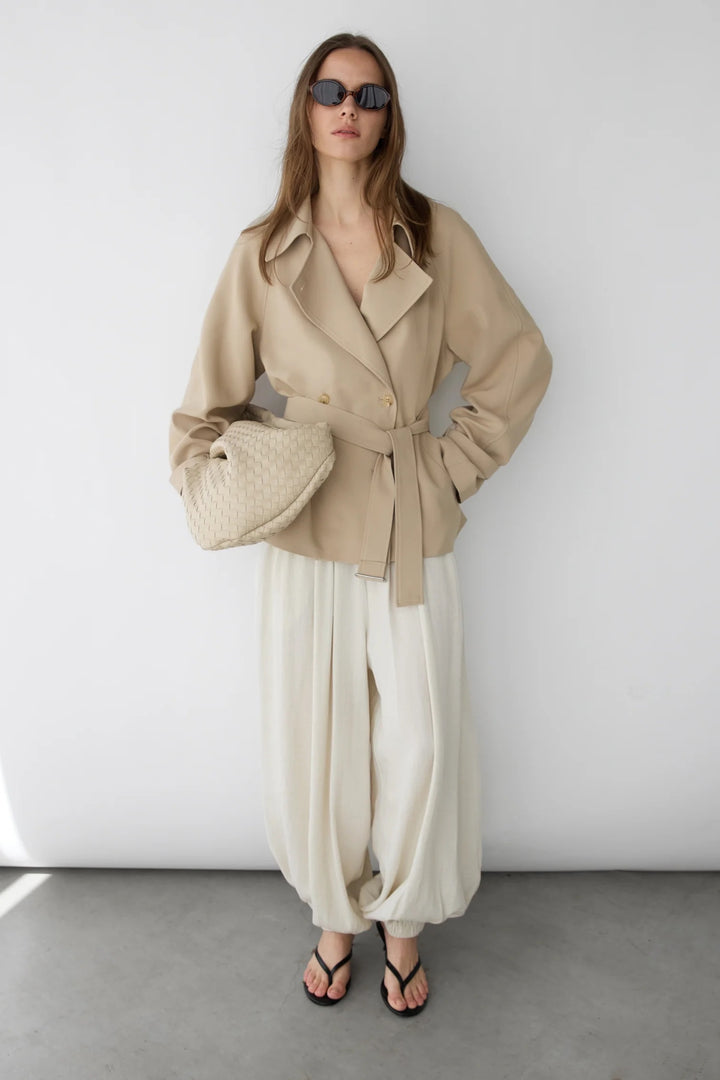 BLAKE SHOULDER BAG in FEATHER GREY — alternate angle