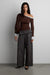 Slouchy shoulder bag in espresso — main image
