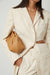 Scrunch top clutch in caramel — main image