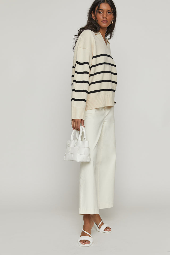 WOVEN MINI BAG in Cream — alternate angle