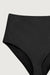 High waisted bikini bottom in black — main image