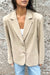 Relaxed fit blazer in smokey taupe — main image