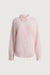 Oversized single pocket shirt in light pink — main image
