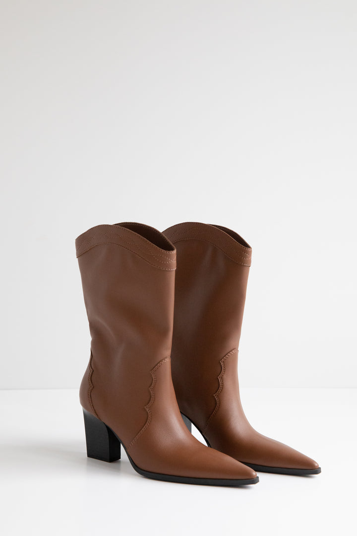 COWBOY BOOT in Fudge — alternate angle