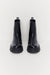 Chunky sole chelsea boot in black — main image