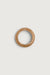 Rounded bangle in amber — main image