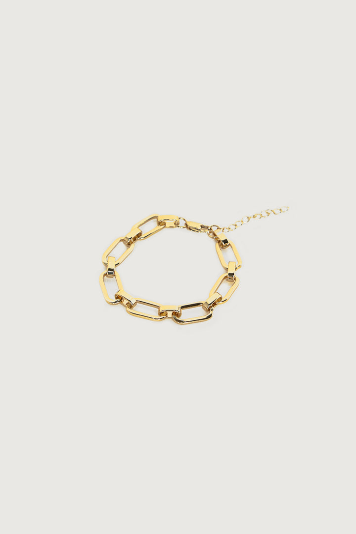 CABLE CHAIN BRACELET in Gold — alternate angle