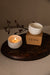 100% soy wax candle in cashmere — main image