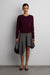 Button up cardigan in fig — main image