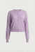 Button up cardigan in purple orchid — main image