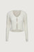 Lightweight knit cardigan in ivory — main image