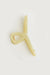 Loop claw clip in yellow — main image