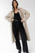 Oversized trench coat in beige — main image
