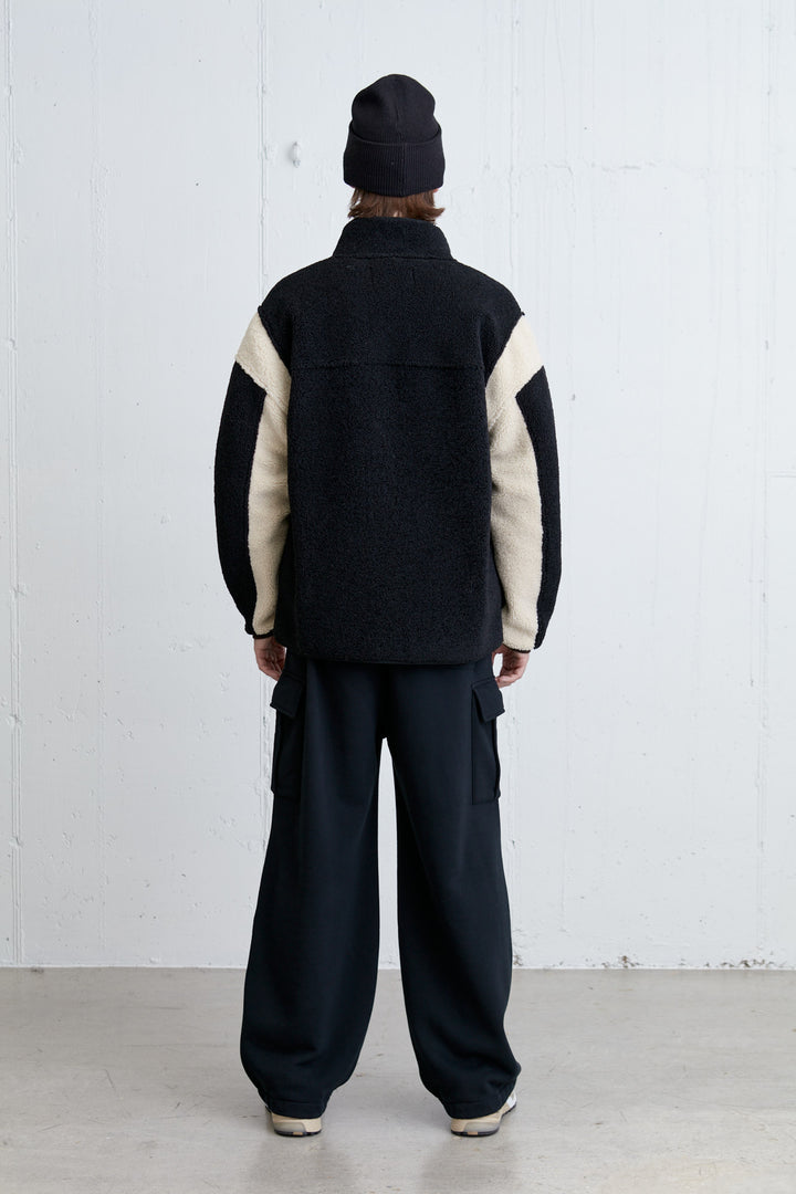 SHERPA JACKET in Black Fog — alternate angle