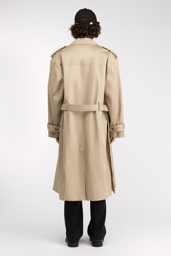 WATER REPELLENT COTTON TRENCH COAT in Trench Coat — alternate angle