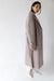 Wool-blend trench coat in mocha meringue — main image