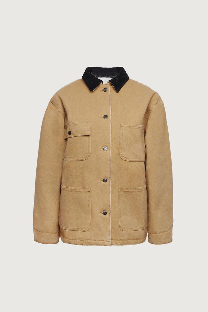 CHORE JACKET in Khaki — alternate angle