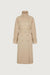 New oversized trench coat in beige — main image