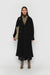 Oversized trench coat in black — main image