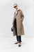 Oversized trench coat in brindle — main image