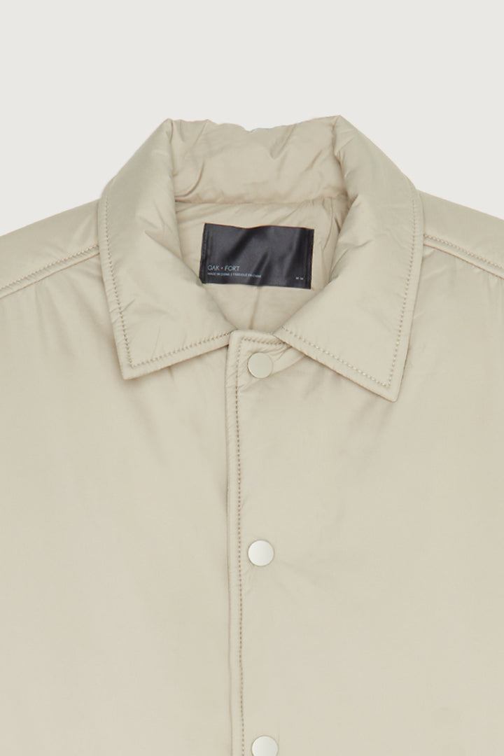 PADDED COACH JACKET in Laurel Oak — alternate angle