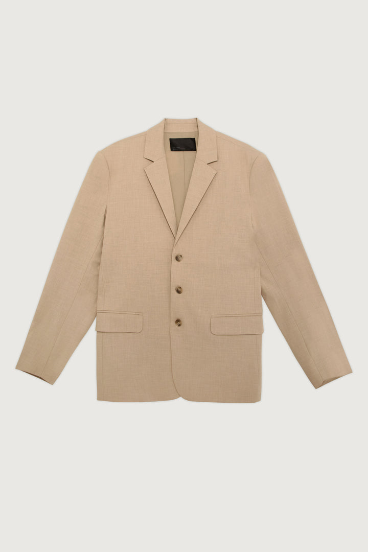 RELAXED FIT BLAZER in Smokey Taupe — alternate angle