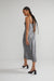 Midi slip dress in sedona sage — main image