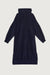 Hoodie dress in navy — main image