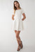 RIBBED SHORT SLEEVE MINI DRESS