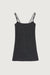 Open back mini dress in black — main image