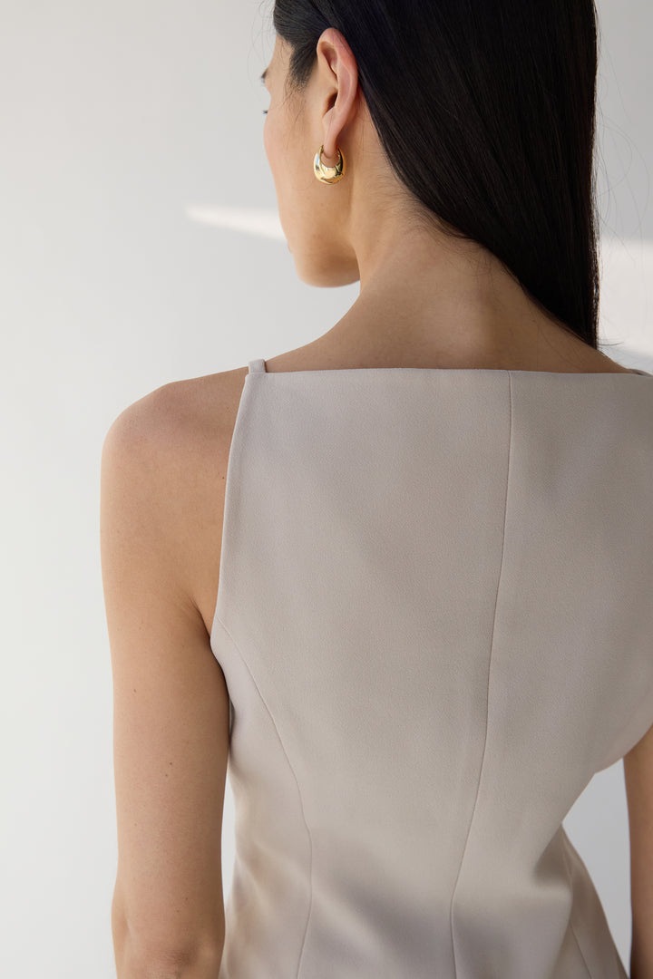 BUBBLE HOOP EARRINGS in Gold — alternate angle