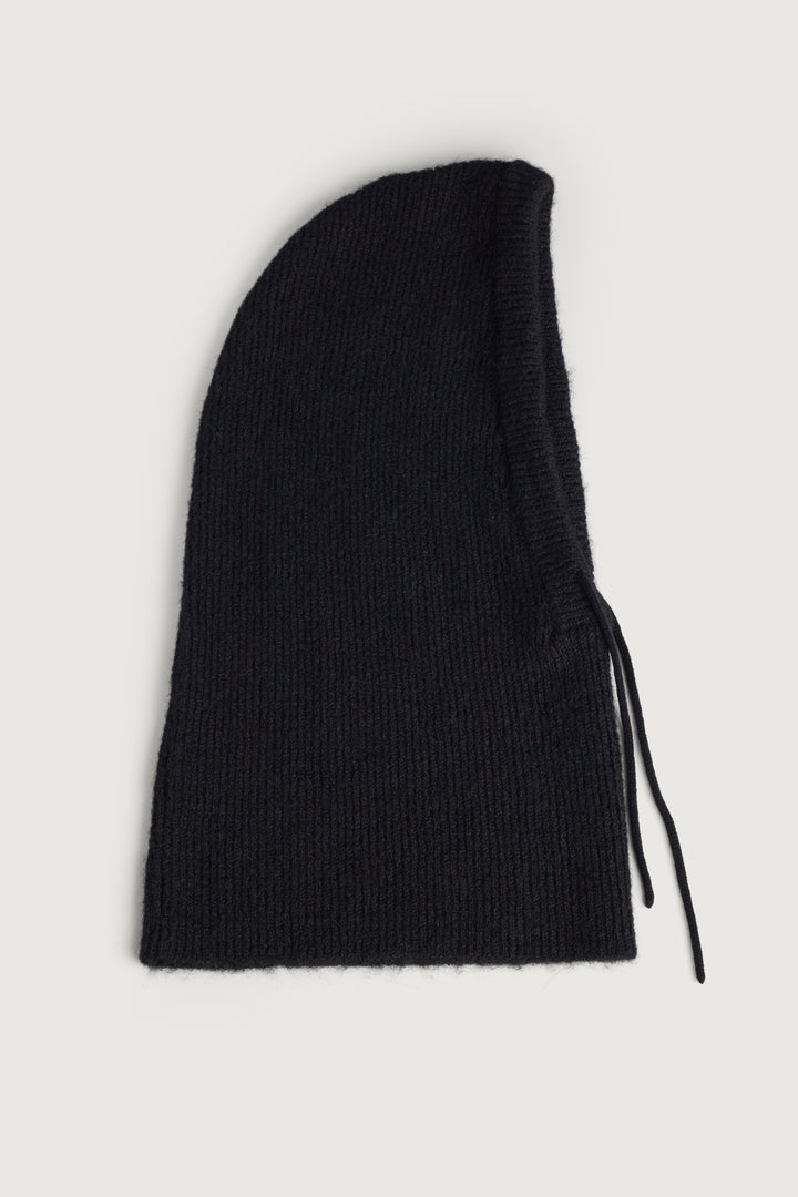 CHUNKY BALACLAVA in Black — alternate angle