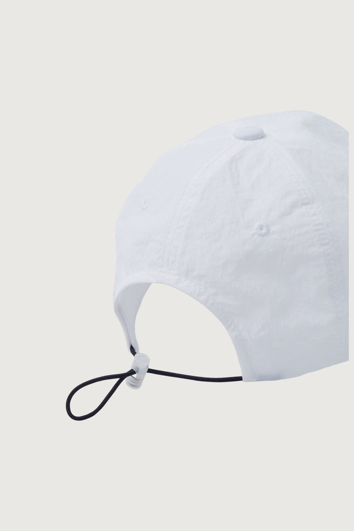 “STOCKHOLM” BASEBALL CAP in White — alternate angle
