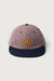 'good day sunshine' gingham cap in blue — main image