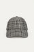 Heritage patterned cap in bw glenn check — main image