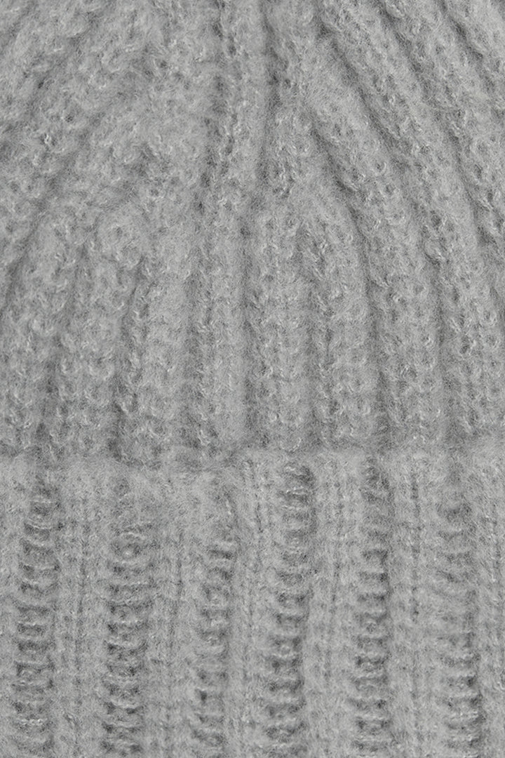CHUNKY BEANIE in Moon Mist — alternate angle