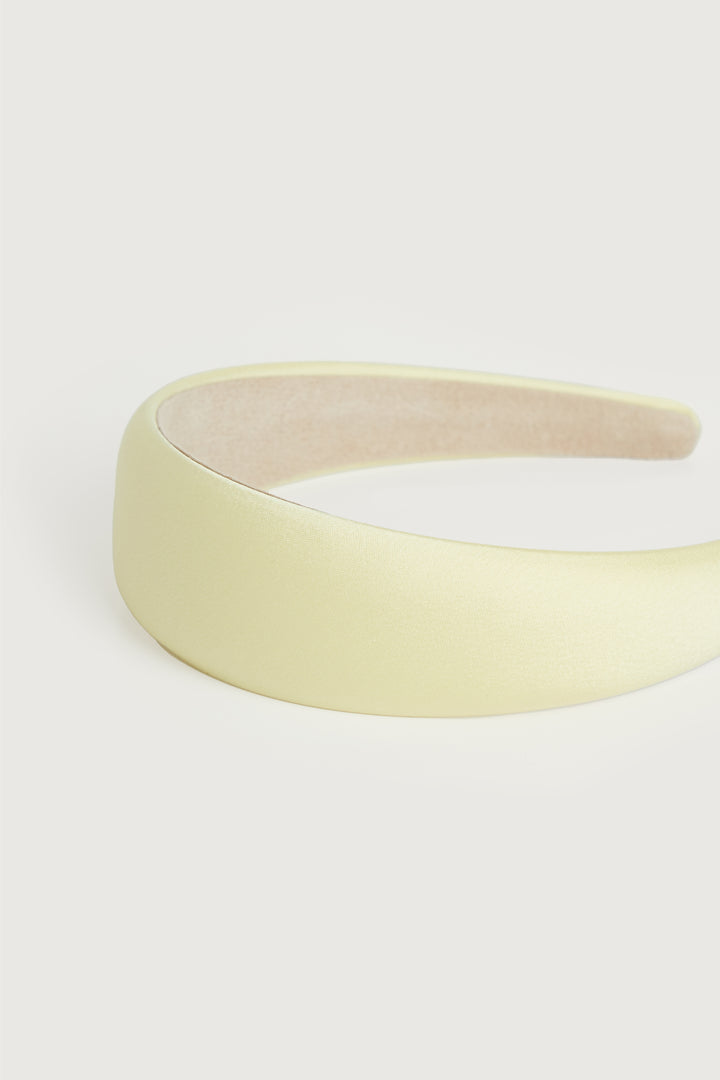 HAIRBAND in Yellow — alternate angle