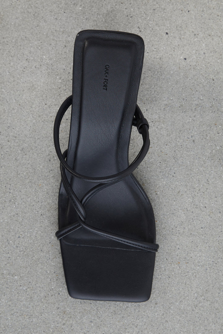 STRAPPY HEEL in Black — alternate angle