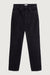 Oak essential slim fit high-rise jean in washed black — main image