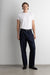 Oversized super wide leg denim jean in dark indigo — main image