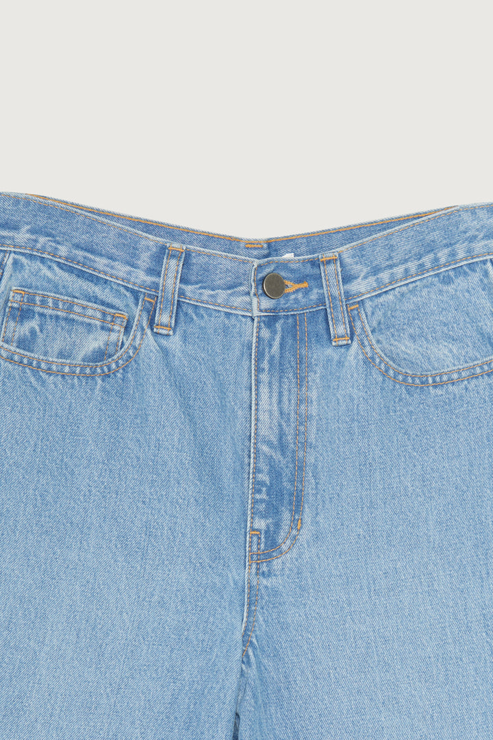 SPLIT HEM JEANS in Light Wash — alternate angle