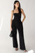 SWEETHEART NECKLINE STRAIGHT LEG JUMPSUIT