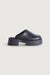 Clog mule in black — main image
