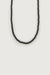 Beaded necklace in black — main image