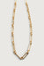 Oval link chain necklace in gold — main image