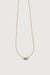 Knot necklace in gold — main image