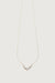 Zodiac necklace with zirconia in libra — main image