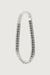 Panther link necklace in silver — main image