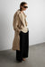 Oversized trench coat in beige — main image